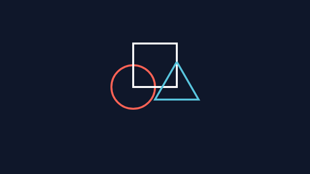 Shapes placement preview