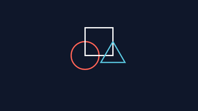 Shapes placement preview