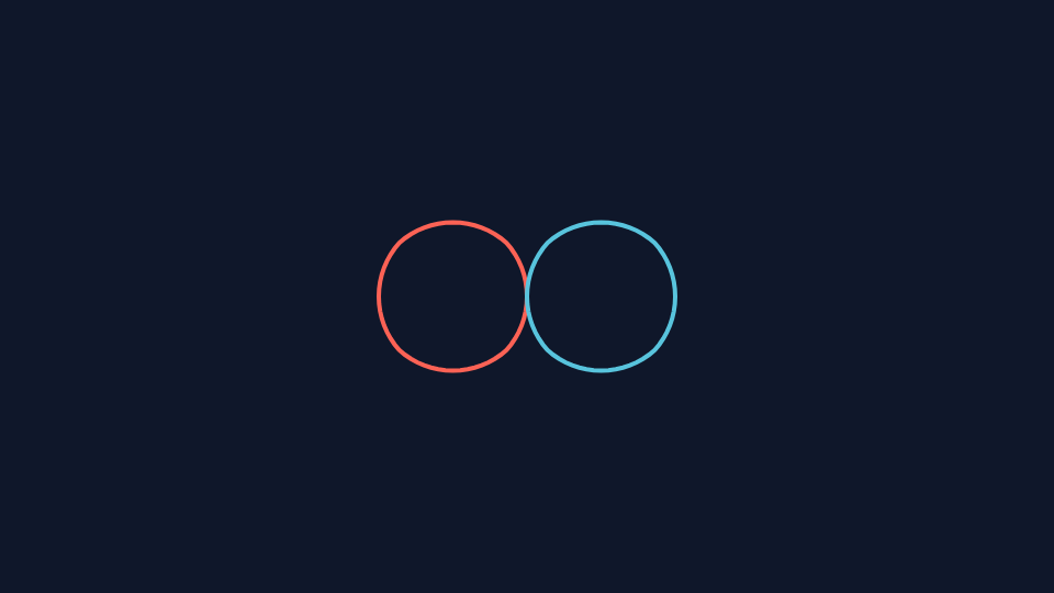 Squares to circles side-by-side preview